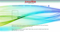 Desktop Screenshot of jonasweb.net
