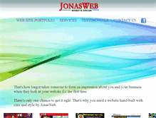 Tablet Screenshot of jonasweb.net